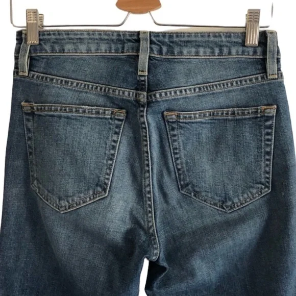 SLVRLAKE 100%Cotton High Rise Straight Jeans 26 - Picture 10 of 11